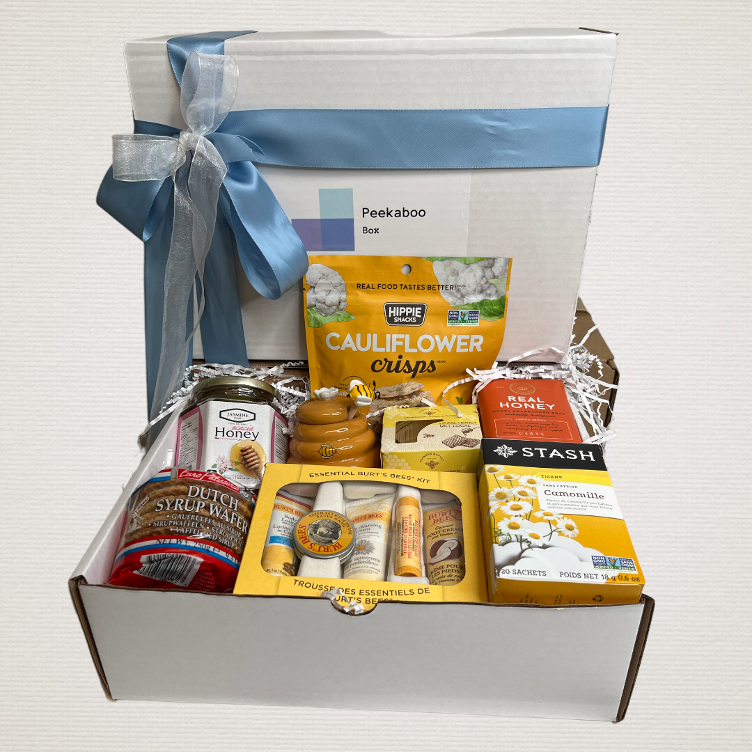 Our Honey Bee Gift Box is Packed with Care and Sustainably